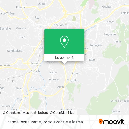 Charme Restaurante mapa