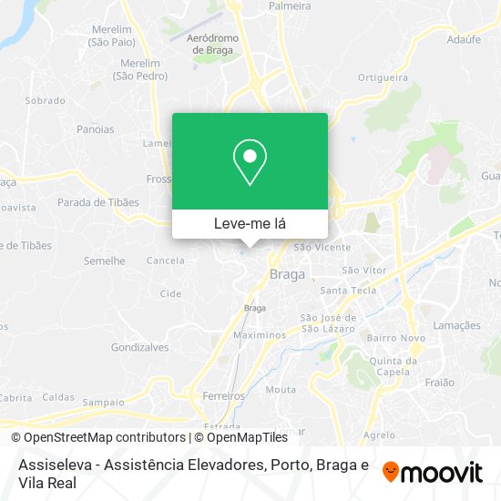 Assiseleva - Assistência Elevadores mapa