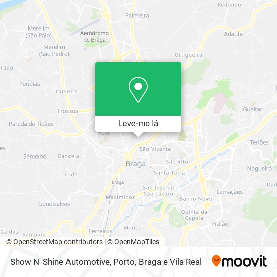 Show N' Shine Automotive mapa