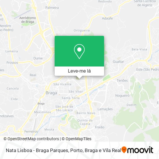 Nata Lisboa - Braga Parques mapa