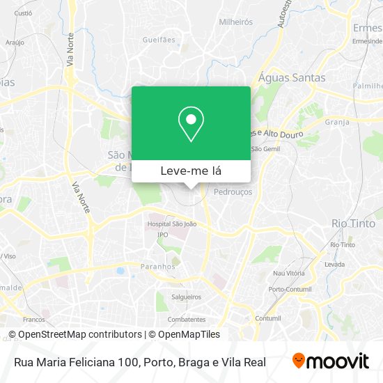 Rua Maria Feliciana 100 mapa