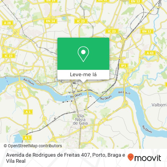 Avenida de Rodrigues de Freitas 407 mapa