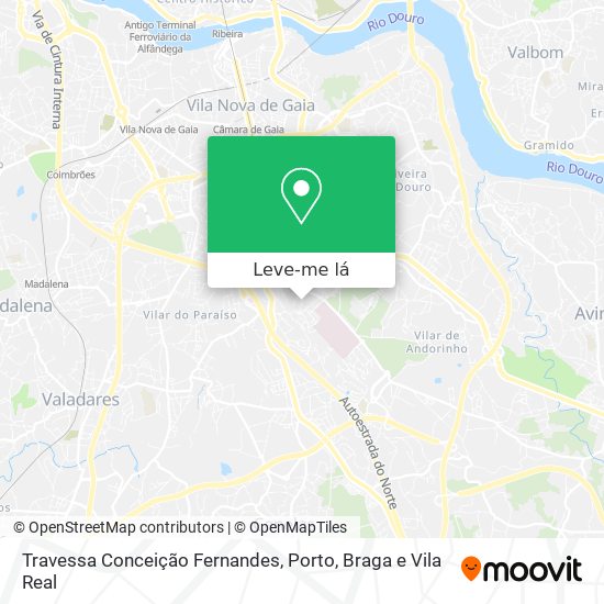 Travessa Conceição Fernandes mapa
