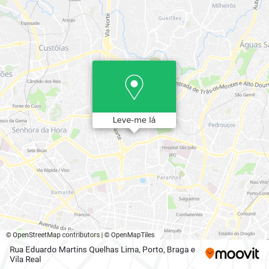 Rua Eduardo Martins Quelhas Lima mapa
