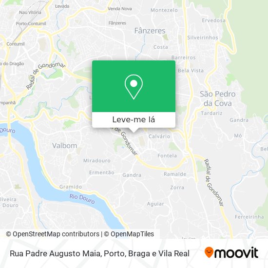 Rua Padre Augusto Maia mapa