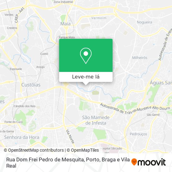 Rua Dom Frei Pedro de Mesquita mapa