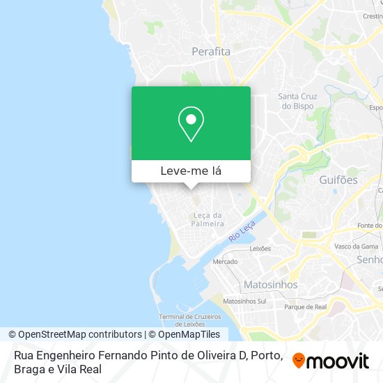 Rua Engenheiro Fernando Pinto de Oliveira D mapa