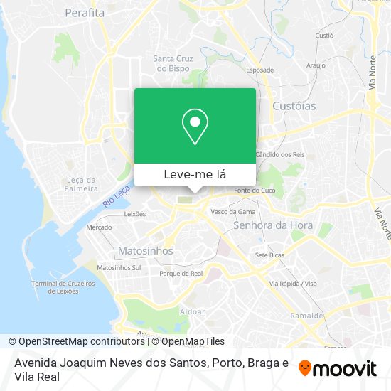 Avenida Joaquim Neves dos Santos mapa