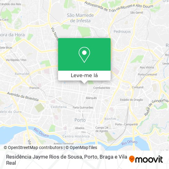 Residência Jayme Rios de Sousa mapa