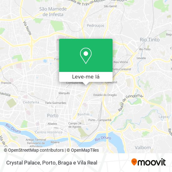 Crystal Palace mapa