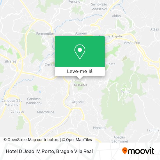 Hotel D Joao IV mapa