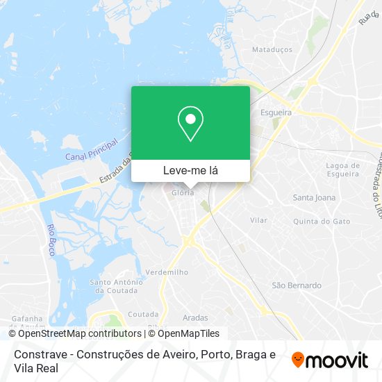 Constrave - Construções de Aveiro mapa