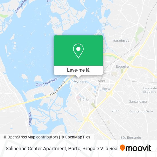 Salineiras Center Apartment mapa