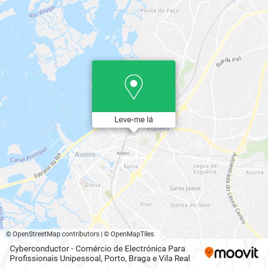 Cyberconductor - Comércio de Electrónica Para Profissionais Unipessoal mapa