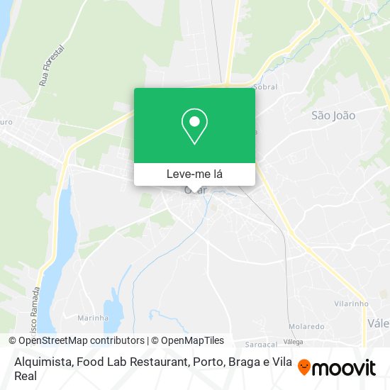 Alquimista, Food Lab Restaurant mapa