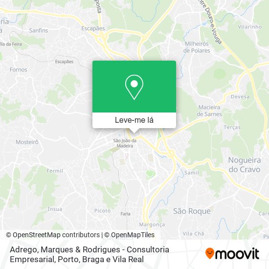 Adrego, Marques & Rodrigues - Consultoria Empresarial mapa