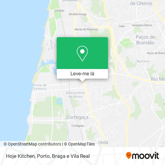 Hoje Kitchen mapa