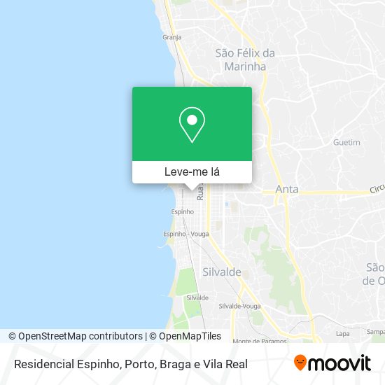 Residencial Espinho mapa