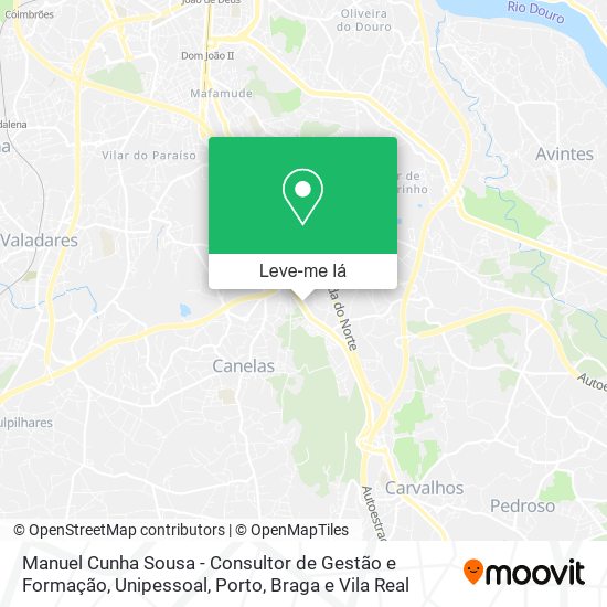 Manuel Cunha Sousa - Consultor de Gestão e Formação, Unipessoal mapa
