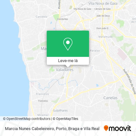 Marcia Nunes Cabeleireiro mapa