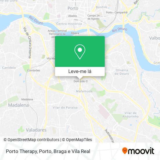 Porto Therapy mapa