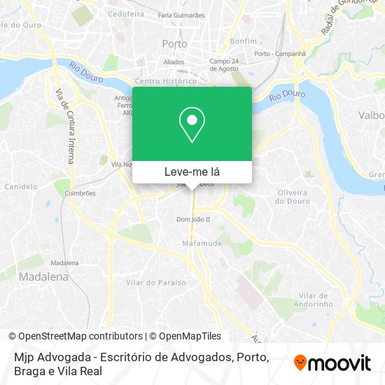 Mjp Advogada - Escritório de Advogados mapa