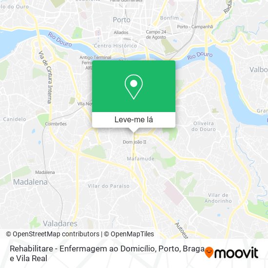 Rehabilitare - Enfermagem ao Domicílio mapa