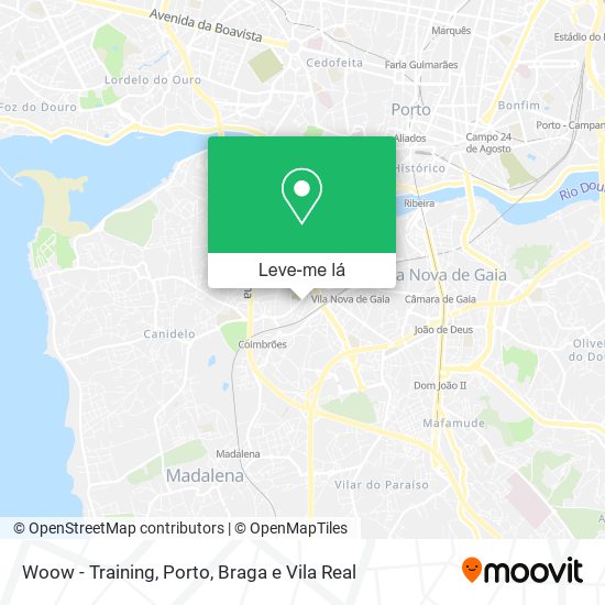 Woow - Training mapa