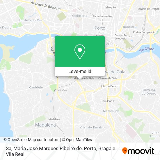 Sa, Maria José Marques Ribeiro de mapa