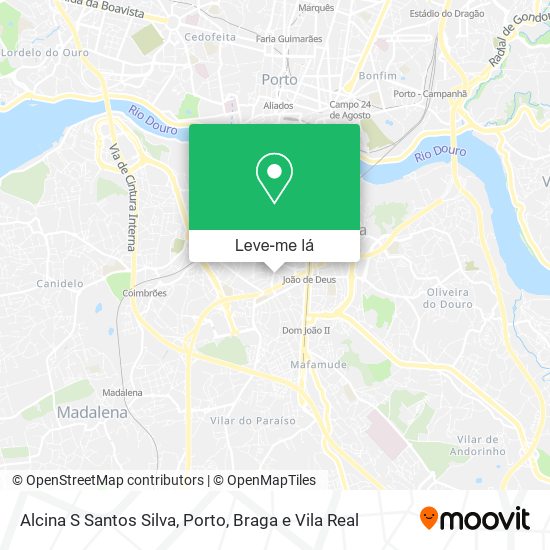 Alcina S Santos Silva mapa