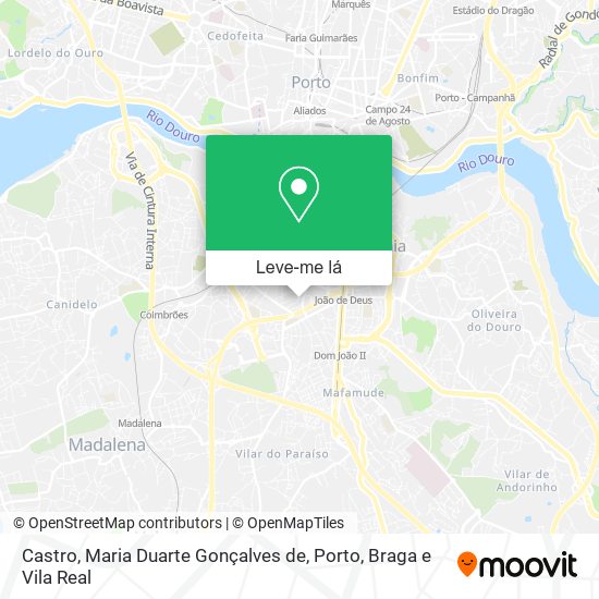 Castro, Maria Duarte Gonçalves de mapa