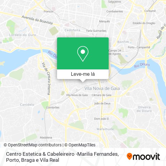 Centro Estetica & Cabeleireiro -Marilia Fernandes mapa