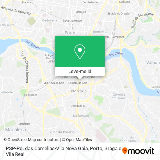 PSP-Pq. das Camélias-Vila Nova Gaia mapa