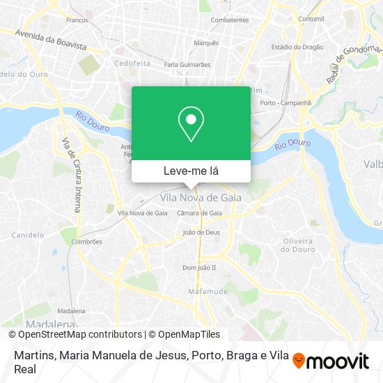 Martins, Maria Manuela de Jesus mapa