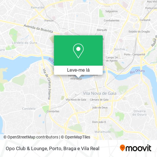 Opo Club & Lounge mapa