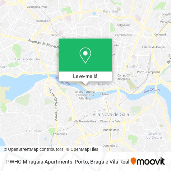 PWHC Miragaia Apartments mapa
