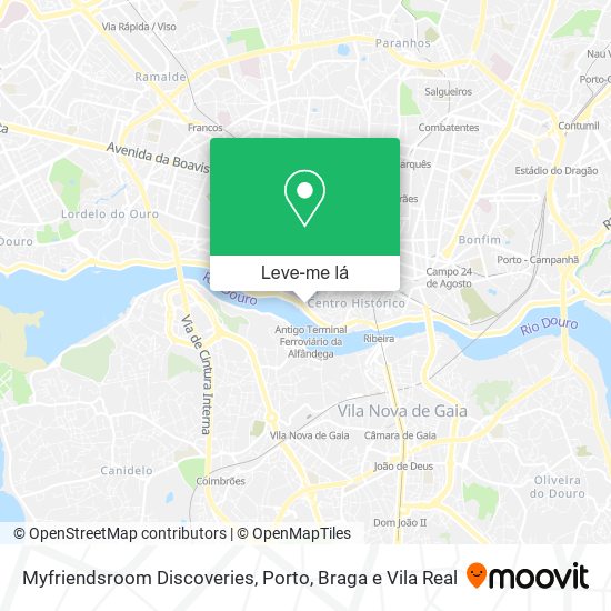 Myfriendsroom Discoveries mapa
