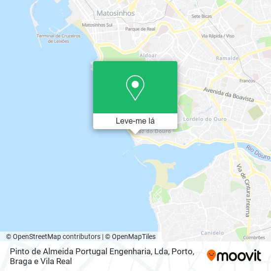 Pinto de Almeida Portugal Engenharia, Lda mapa
