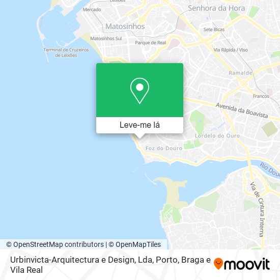 Urbinvicta-Arquitectura e Design, Lda mapa