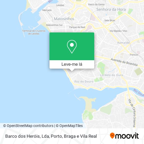 Barco dos Heróis, Lda mapa