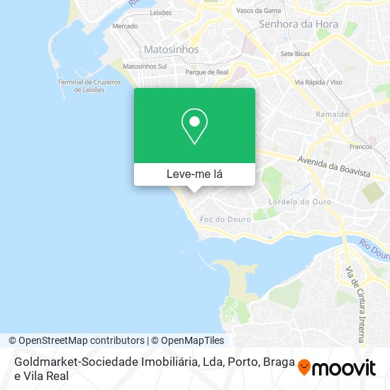 Goldmarket-Sociedade Imobiliária, Lda mapa