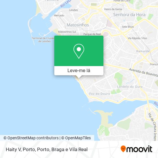 Haity V, Porto mapa