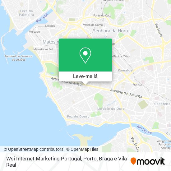 Wsi Internet Marketing Portugal mapa