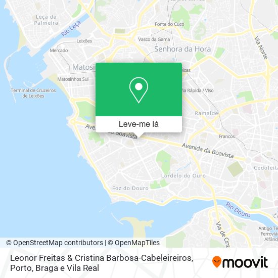 Leonor Freitas & Cristina Barbosa-Cabeleireiros mapa