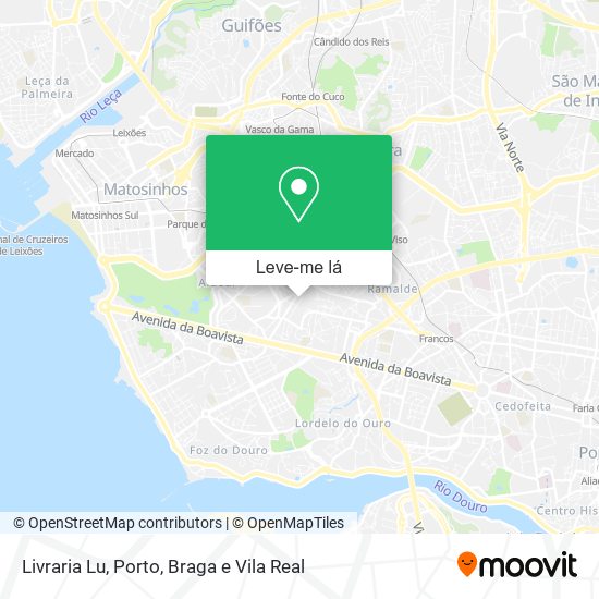 Livraria Lu mapa