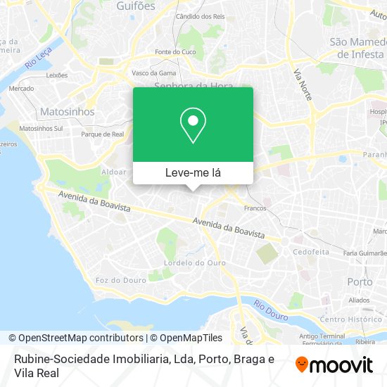 Rubine-Sociedade Imobiliaria, Lda mapa