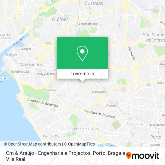Cm & Araújo - Engenharia e Projectos mapa