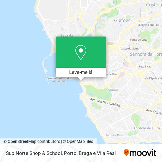 Sup Norte Shop & School mapa