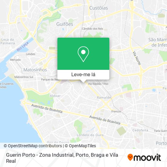 Guerin Porto - Zona Industrial mapa