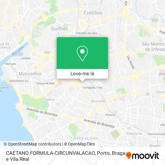 CAETANO FORMULA-CIRCUNVALACAO mapa